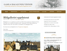 Tablet Screenshot of hagalundsvanner.com